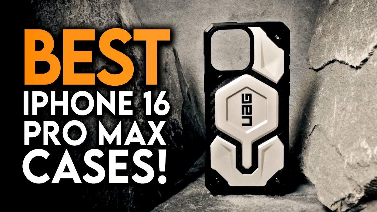Top 11 Best iPhone 16 Pro Max Cases [2026]  ✅ Clear / Drop Protection / Magsafe