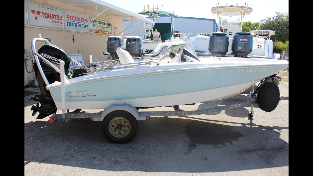 2013 Boston Whaler 150 Super Sport In Naples Florida Dan DiLisio SOLD