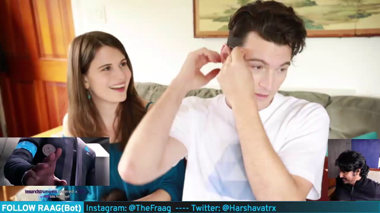 Bryan Dechart (Connor's actor) plays Detroit: Become Human // Stream #4