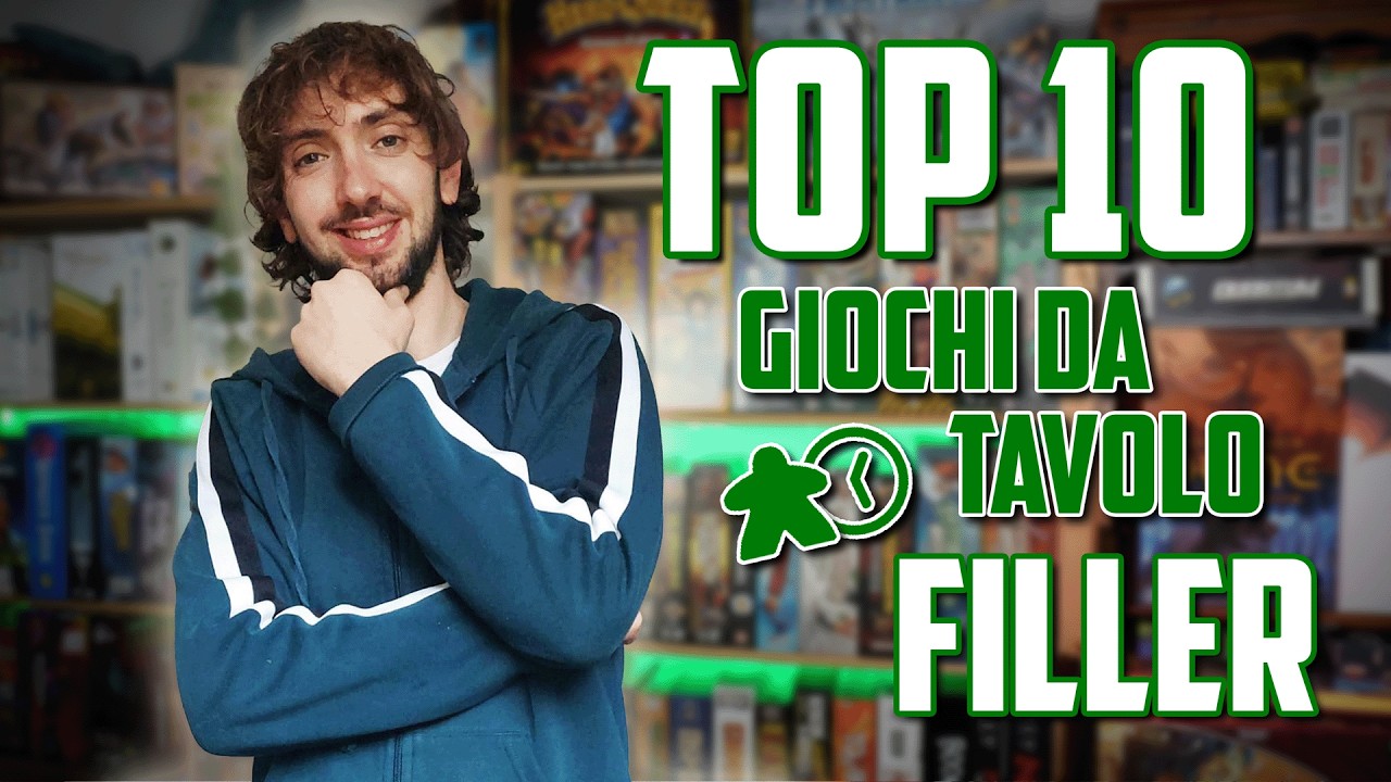 I MIGLIORI giochi da tavolo FILLER di SEMPRE | TOP 10