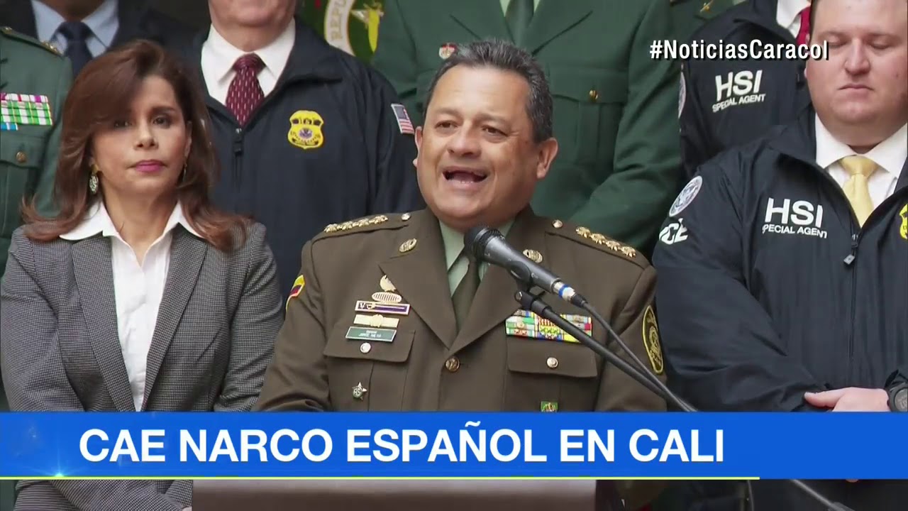 Policía en Cali capturó a poderoso narcotraficante español