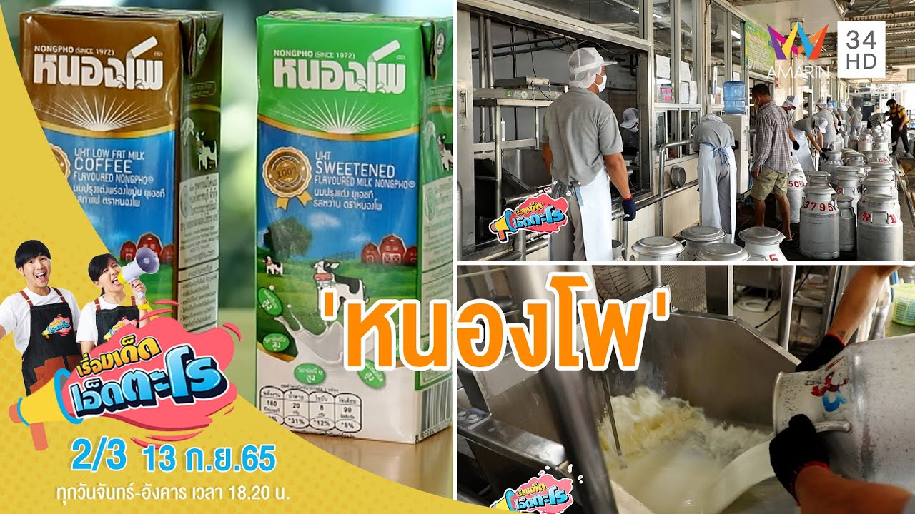 ทำความรู้จักนมโค 'หนองโพ' | เรื่องเด็ดเอ็ดตะโร | 13 ก.ย.65 (2/3)