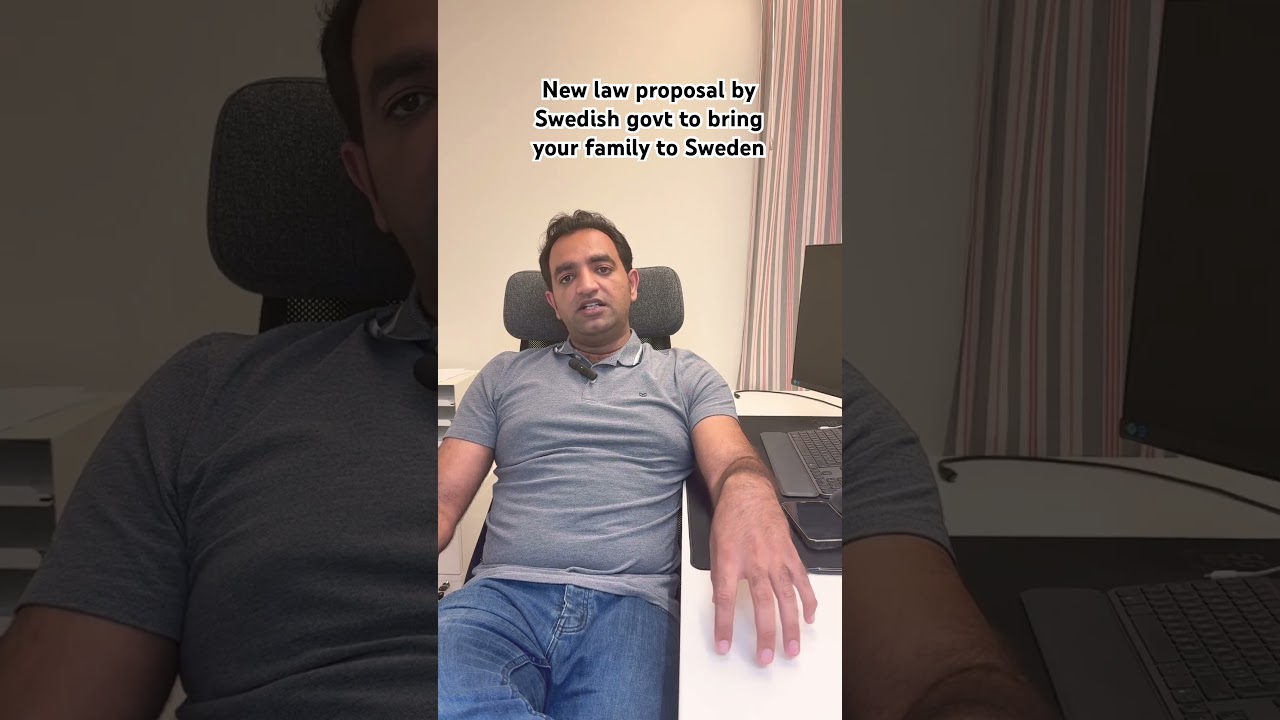 New family visa law proposal by Swedish government #viral #sweden #visa #family #government #fyp