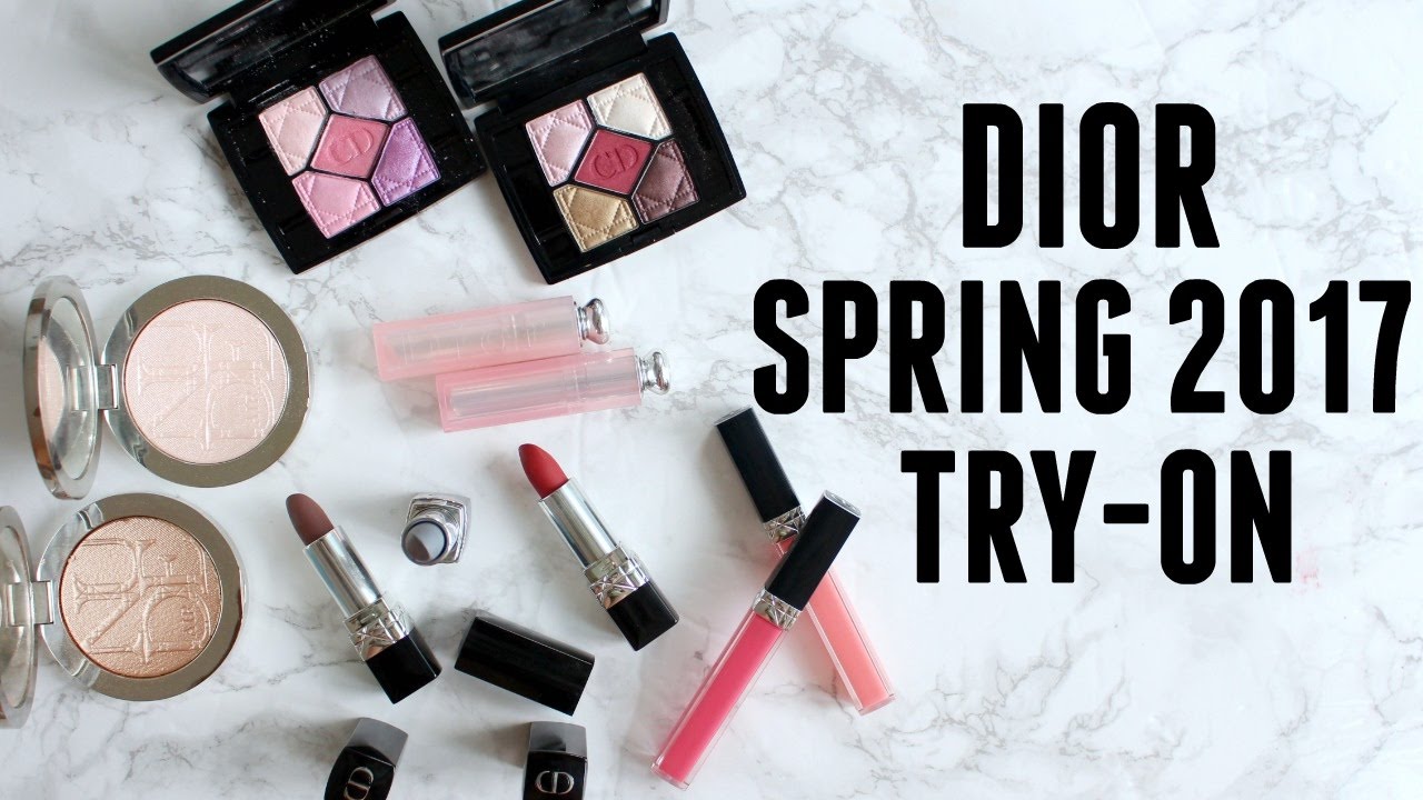 Dior Spring 2017 Makeup Collection Swatches + Review | samantha jane