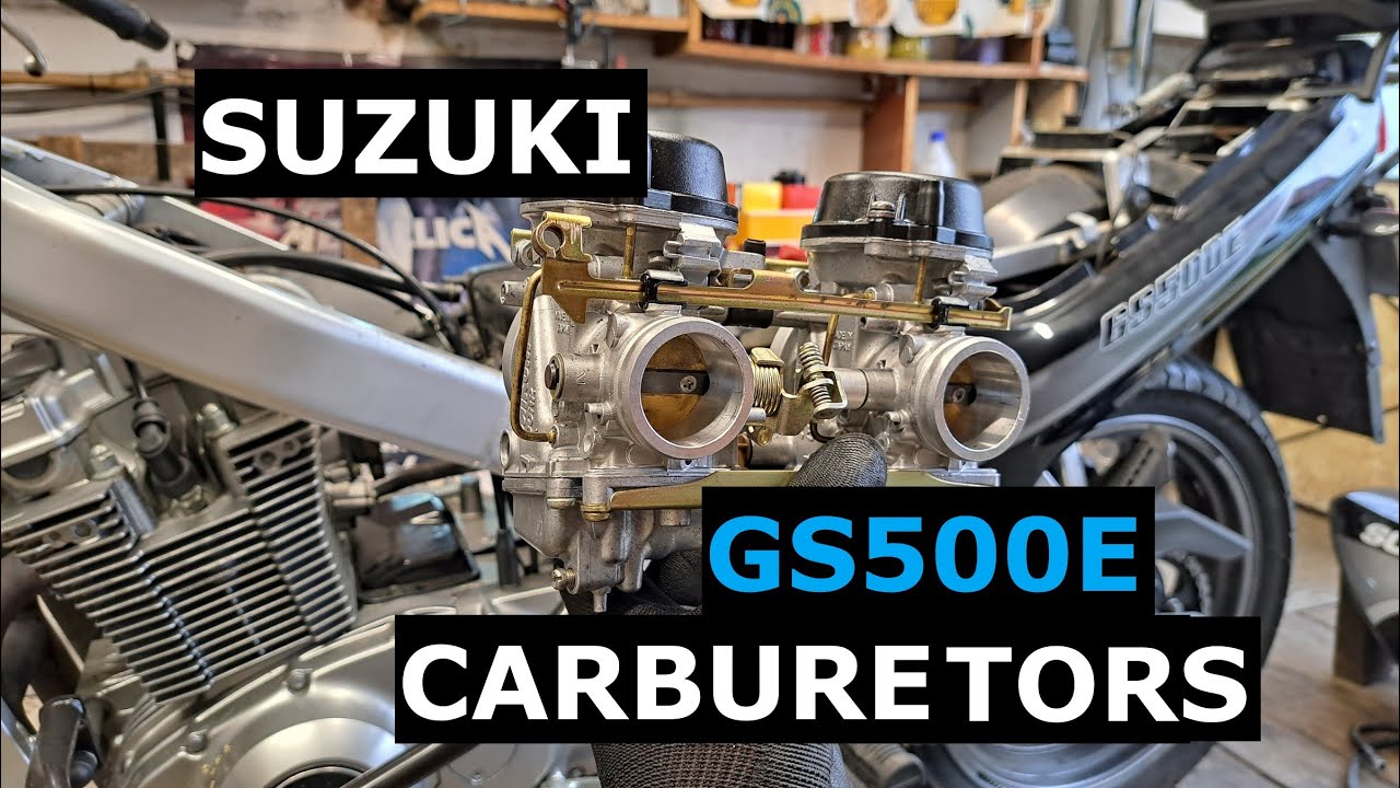 Ремонт и чистка карбюратора Suzuki GS500 / Разборка и чистка карбюратора Suzuki GS500E