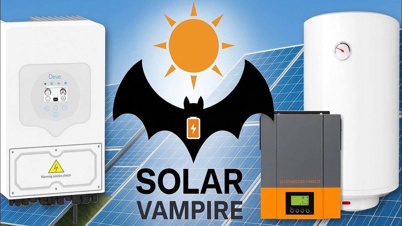 Скидання сонячних надлишків. Solar Vampire + Deye / PowMr