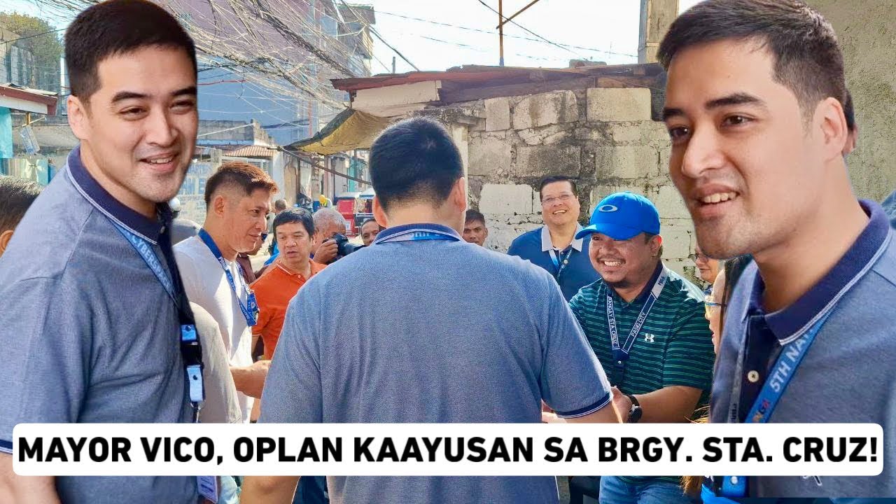 MAYOR VICO AT ENGR. DEPT., BINISITA ANG BRGY. STA. CRUZ | PASIG CITY