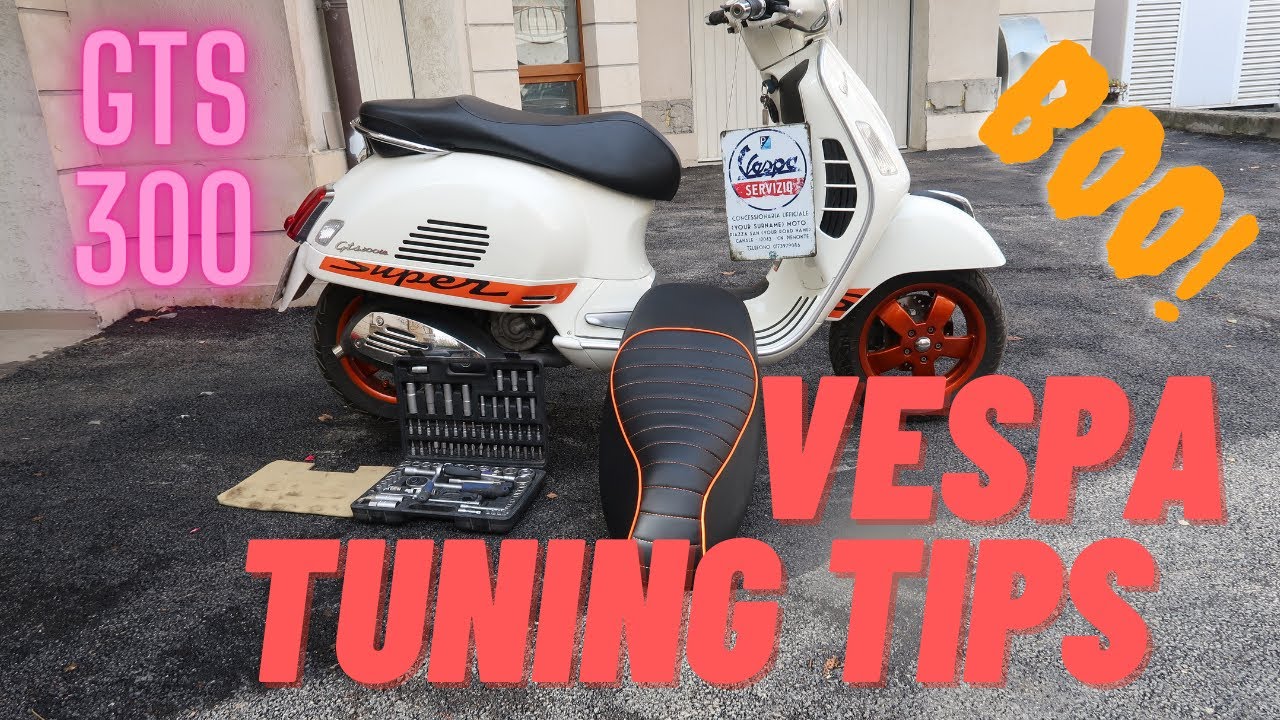 vespa GTS 300 tunung tipes
