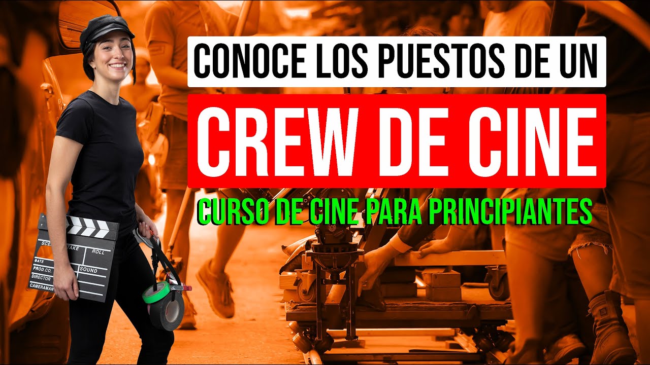 El trabajo del CREW en el CINE ✅ | Personas que trabajan en una pel&iacute;cula 🎥❗