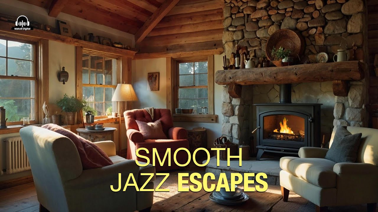 4K | Smooth Jazz Escapes ☕🎷 | Smooth & Relaxing Jazz Music for all Occasion