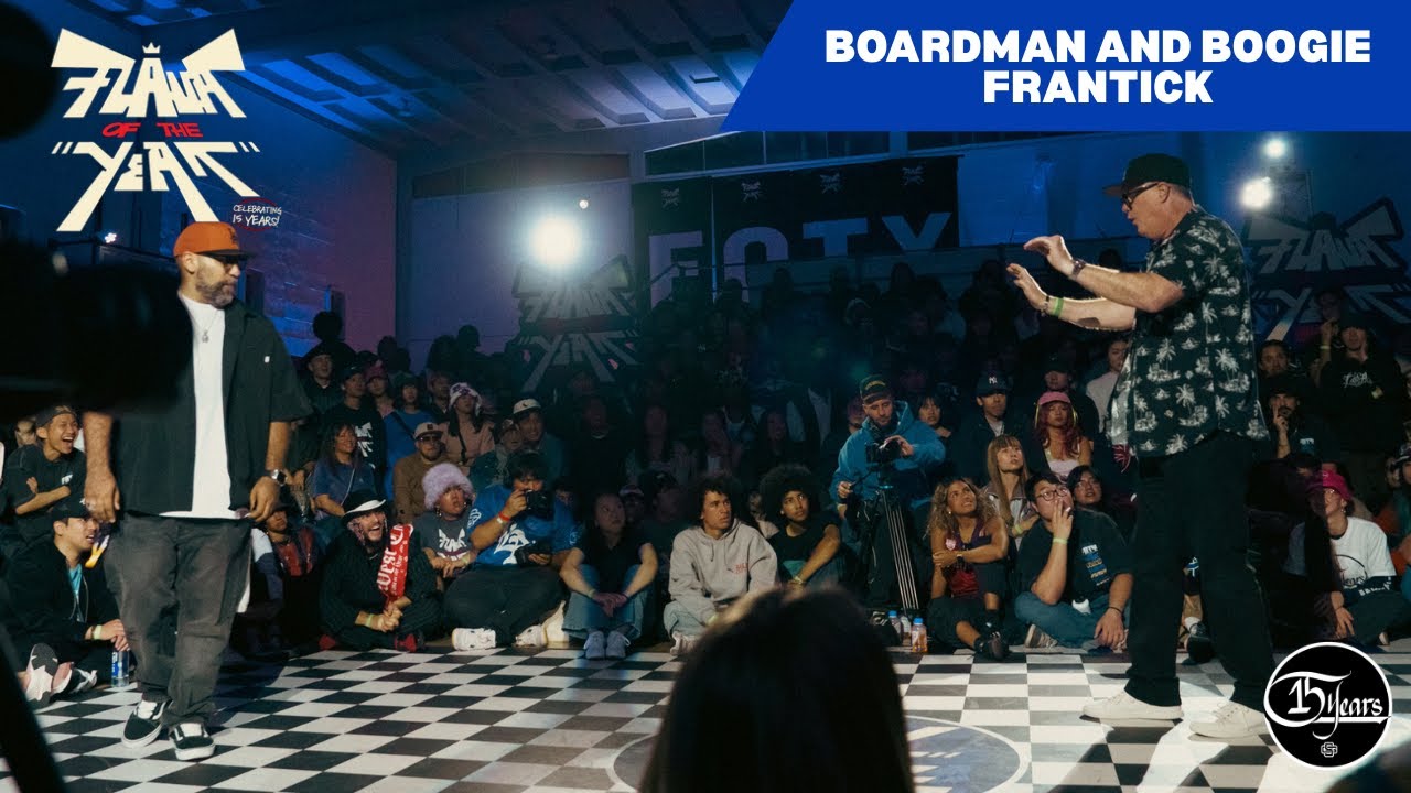 BOARDMAN AND BOOGIE FRANTICK - POPPING JUDGE SHOWCASE - FLAVA OF THE YEAR 2025