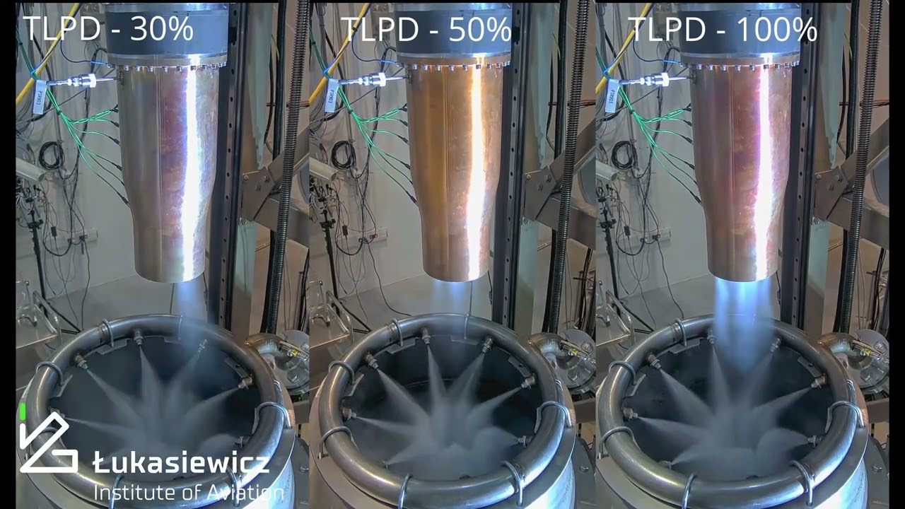 Engine tests for new, variable demonstrator