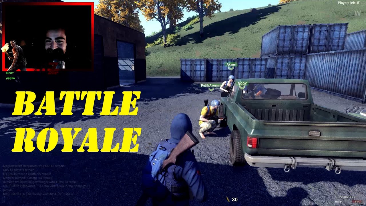 H1Z1 ESPA&Ntilde;OL | Battle Royale con Celtibero Thor, Lolito Fdez, Akane y Ricoy
