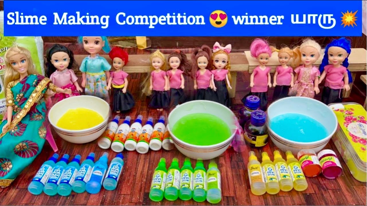 வசந்த காலம் Episode 179 | Slime making competition in school 🤩 winner யாரு  | classic barbie show