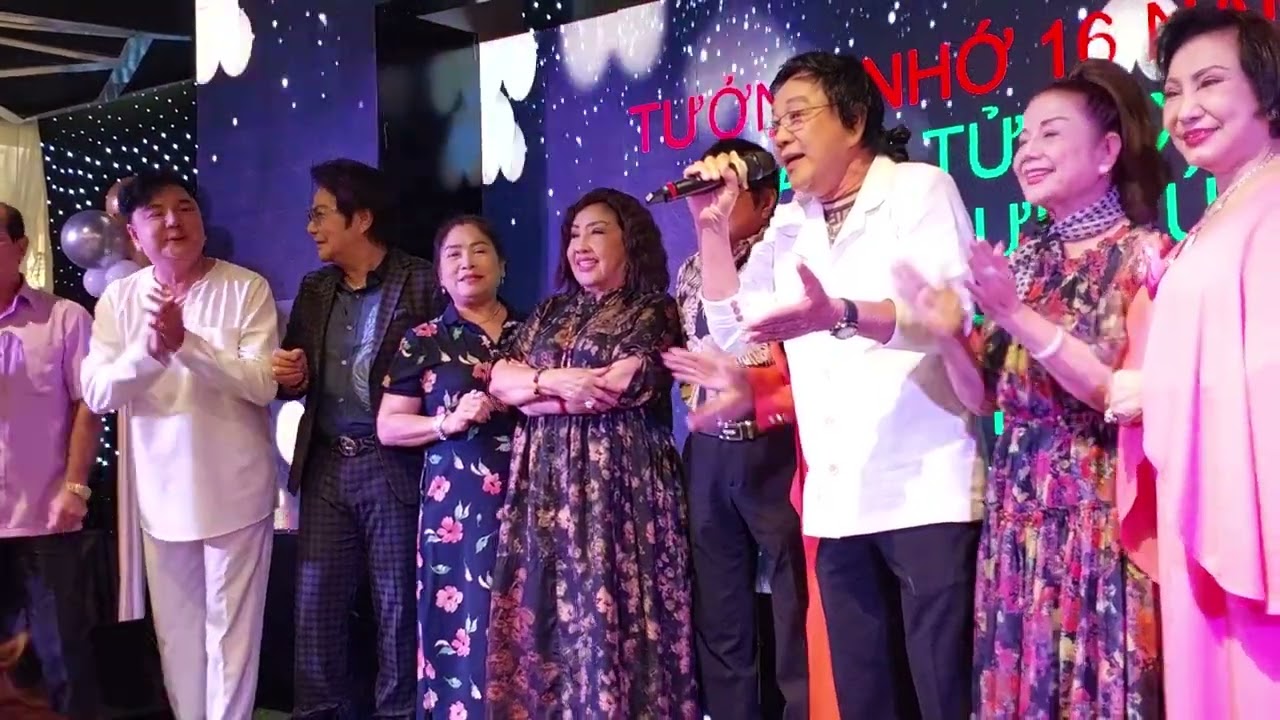 Giỗ NSƯT Minh Phụng nghệ sĩ Lệ Thủy yêu cầu nhiều nghệ sĩ ca liên khúc