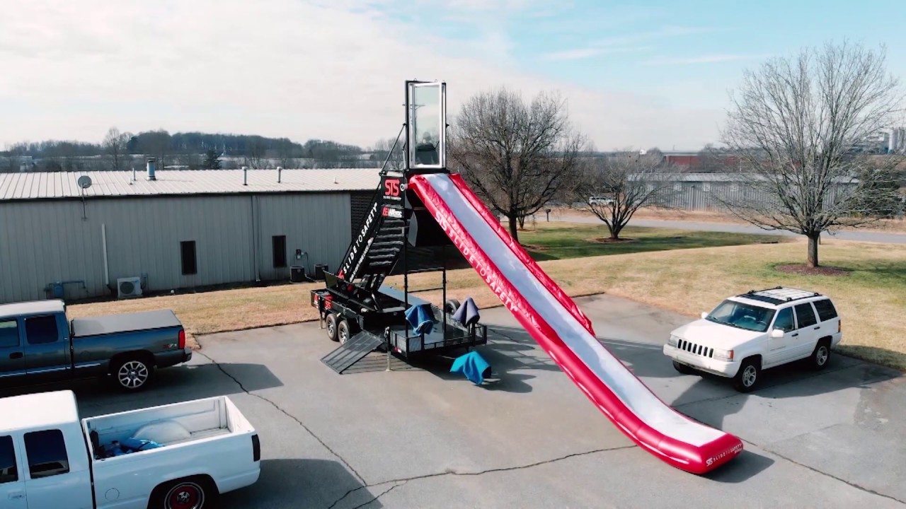 How a Pilot Adapted the Airplane Evacuation Slide to Buildings | Innovation Nation