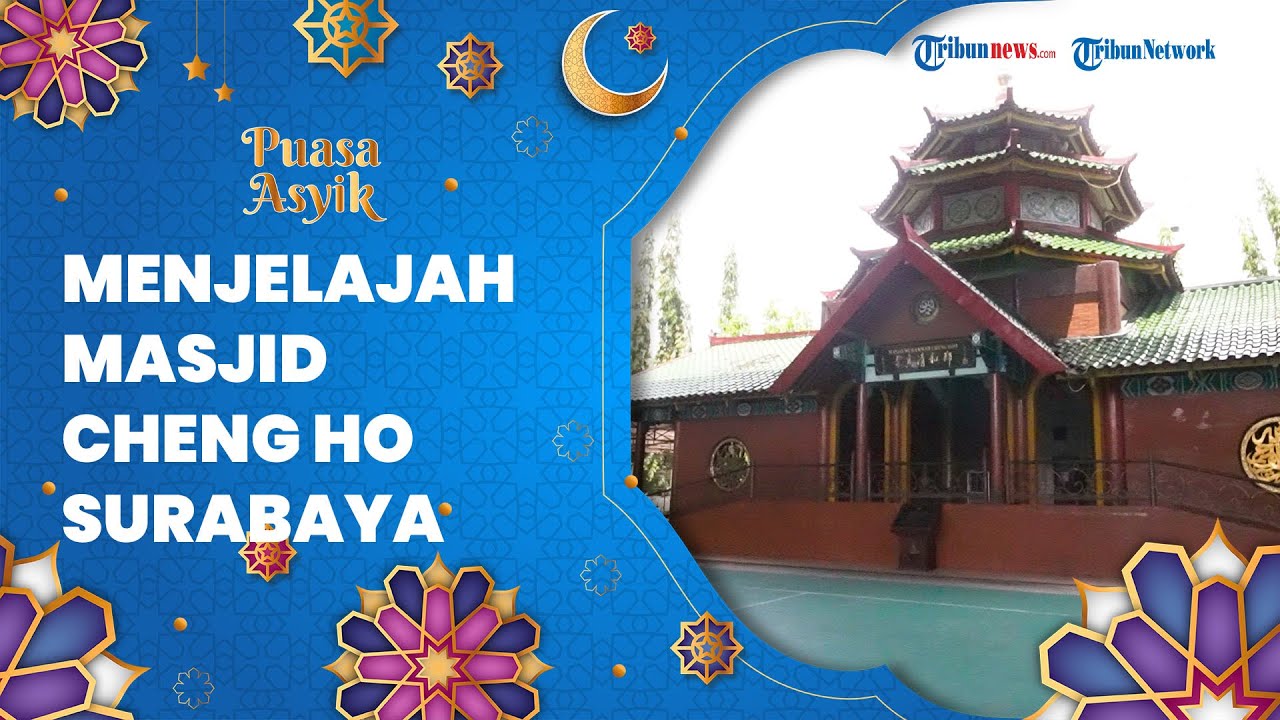 PUASA ASYIK: Menjelajahi Masjid Muhammad Cheng Ho Surabaya, Masjid berbentuk seperti Kelenteng