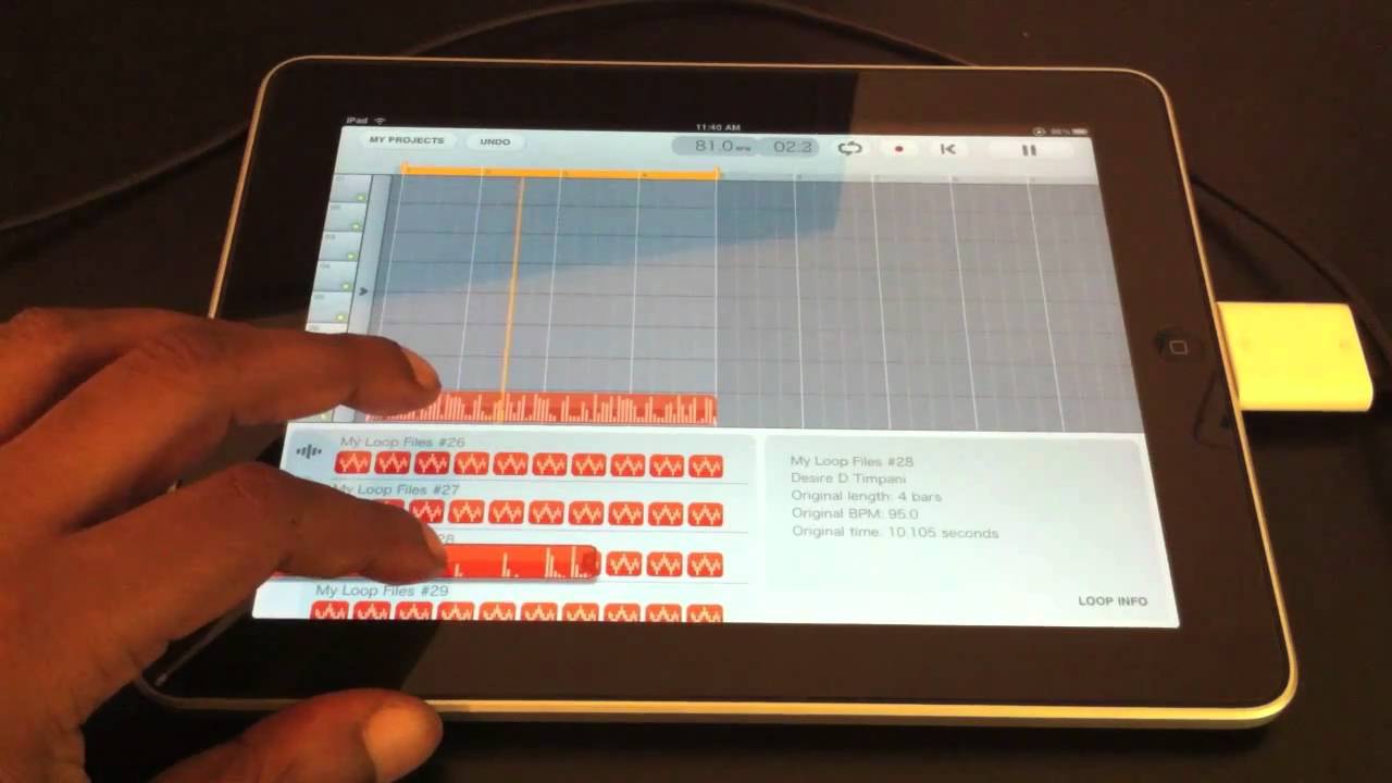 BeatMakerTV - iPad StudioHD Demo Part 2 (Recording)