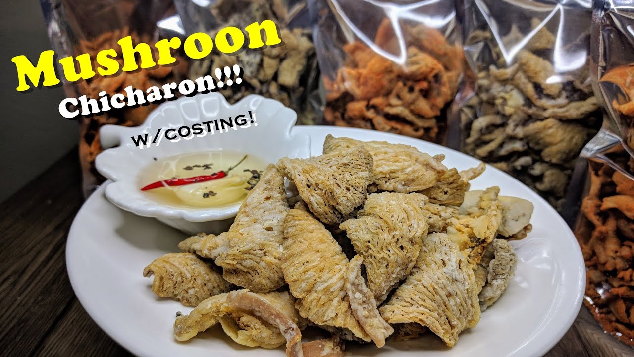 CHICHARON MUSHROOM SECRET REVEALED | HOW TO MAKE CRISPY MUSHROOM CHICHARON