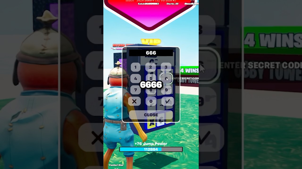 THESE ARE THE MOST OP SECRET CODES IN MY FORTNITE MAP!!!