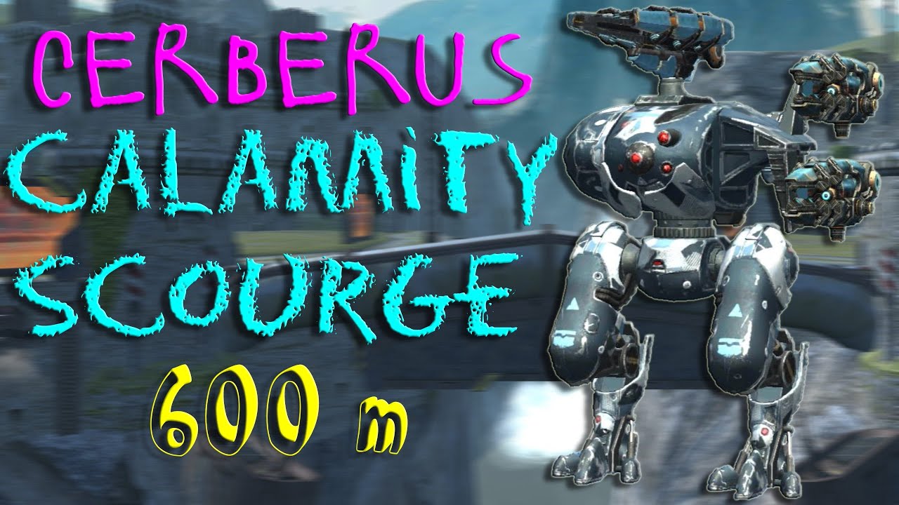 War Robots - Cerberus / Calamity + Scourge / Blackout + Lockdown + Suppression + DoT + Aegis