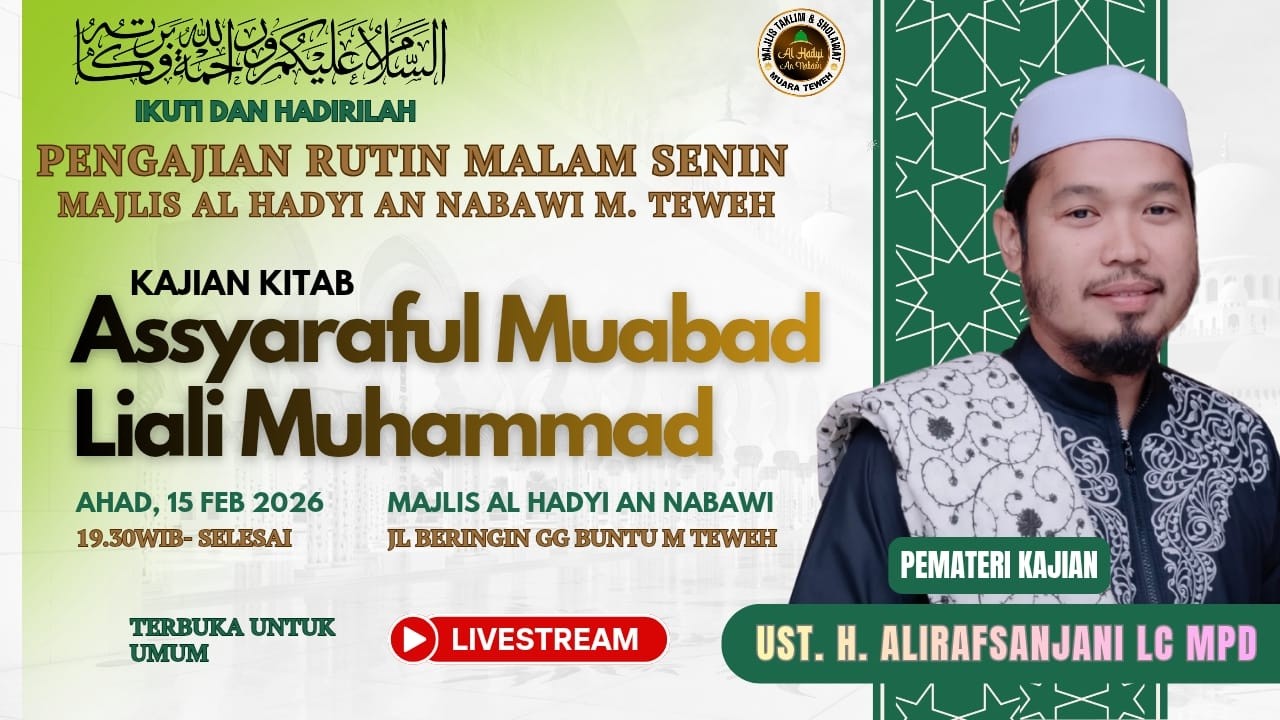 🔴LIVE | Kajian Rutin Malam Senin, Pembacaan Kitab 