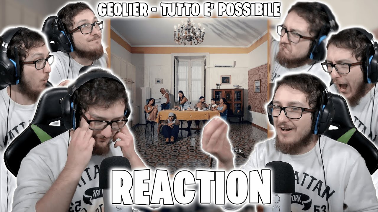 GEOLIER TUTTO E' POSSIBILE - 📸REACTION📸 - AVRANNO POCHE RIPRODUZIONI 😕
