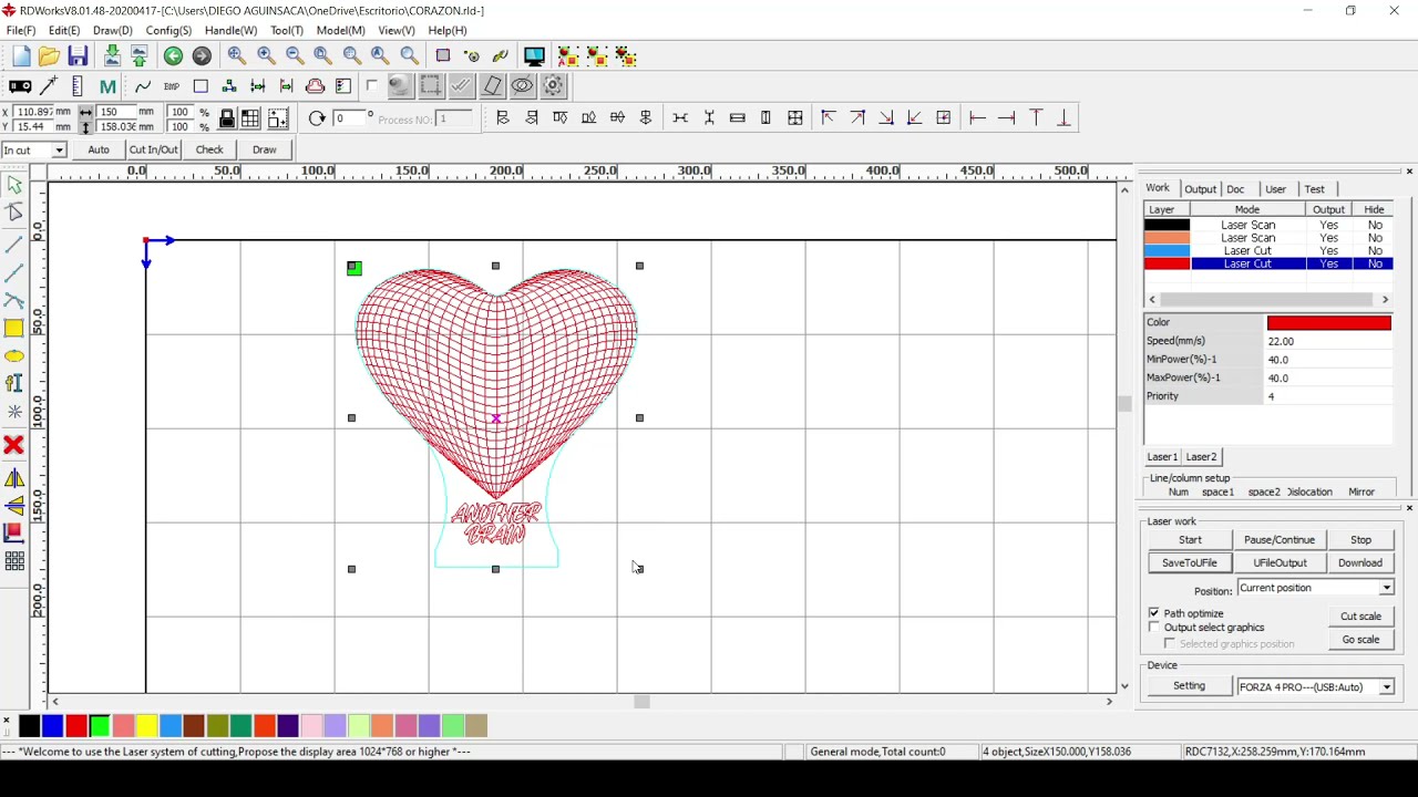 CAP-17 GO SCALE Y GRAPHIC POSITION EN RD WORKS V8.01.48 2021