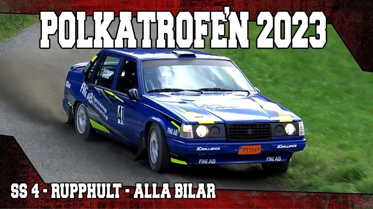 Polkatrofén 2023 - SS 4 - Rupphult - Alla Bilar!