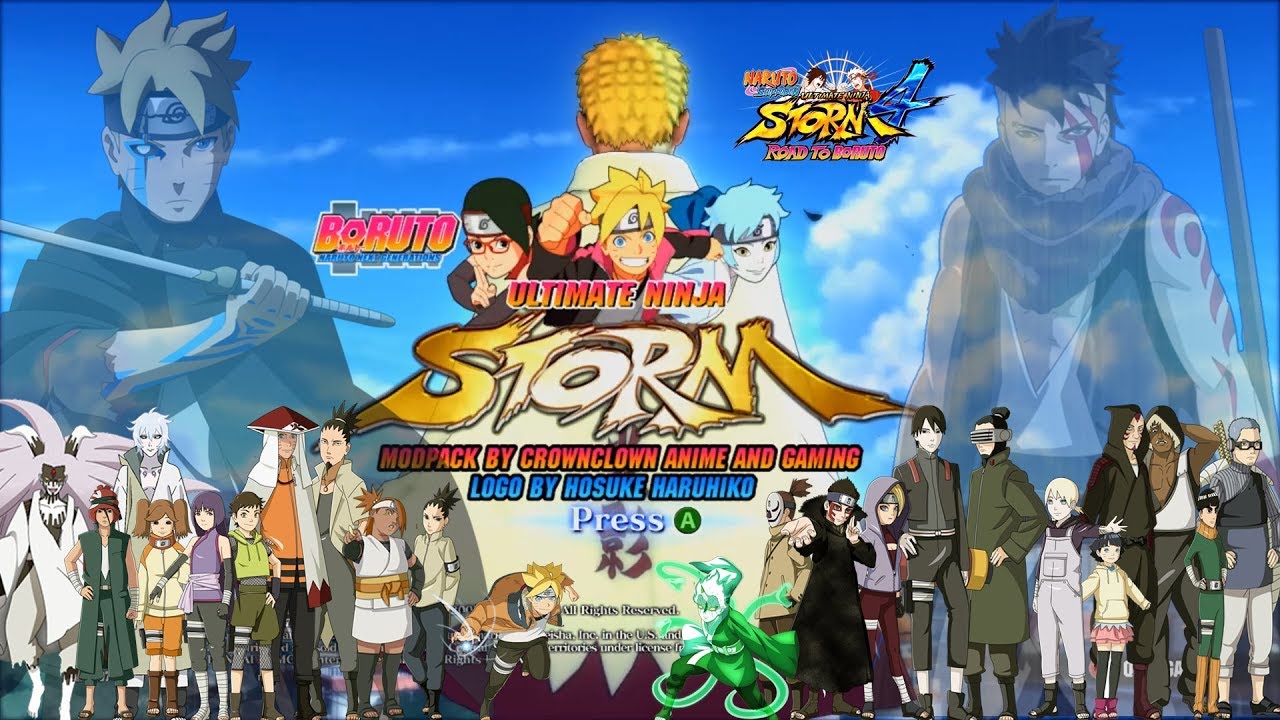 NEW MOD PACK 2018! BORUTO ULTIMATE NINJA STORM BARU!  - NARUTO SHIPPUDEN: ULTIMATE NINJA STORM 4 MOD
