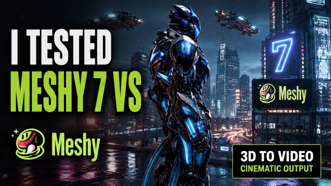 Meshy 7 Review: Is This the Best AI 3D Modeling Tool in 2026?