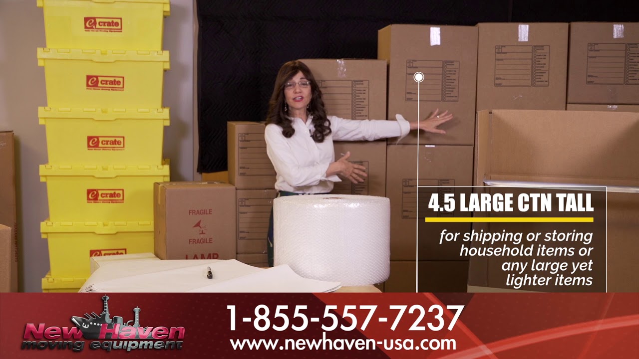 Moving Boxes for MOMS with Carla | New Haven Moving Equipment