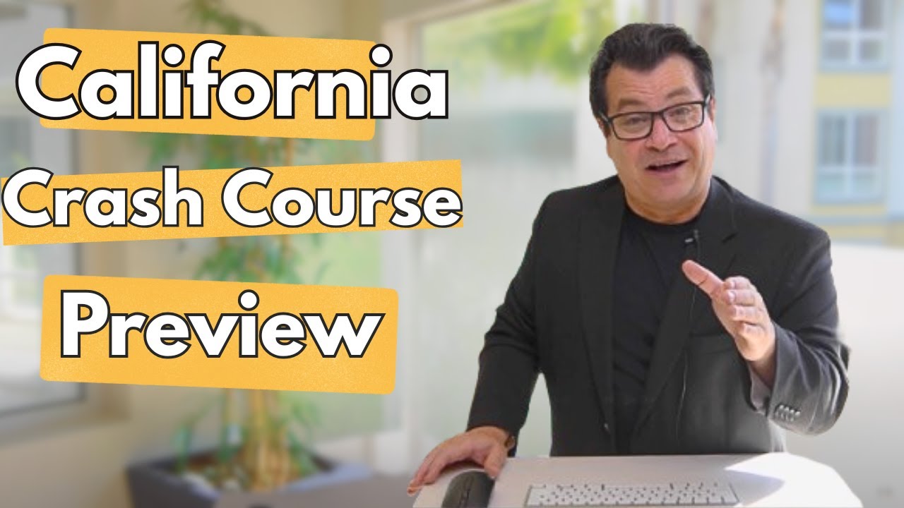 CA Real Estate Exam CRASH COURSE PREVIEW