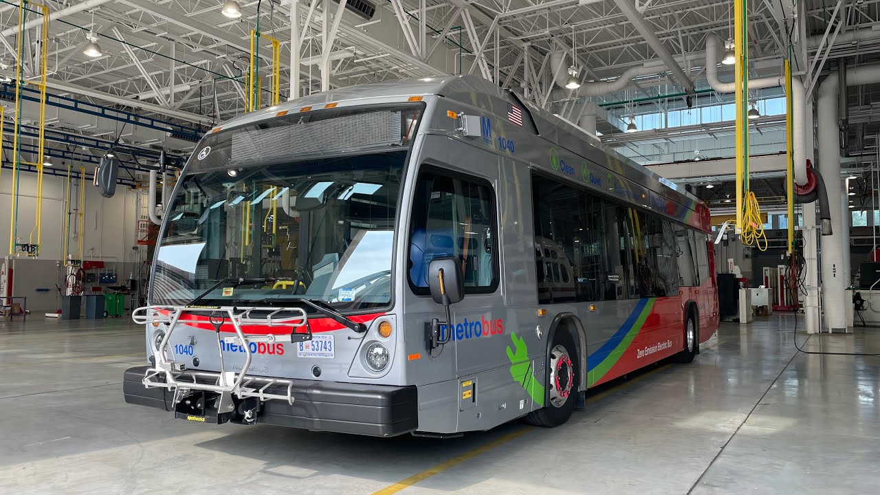 (Exclusive) WMATA Metrobus: 2025 NovaBus LFSe+ #1040 on Route C37