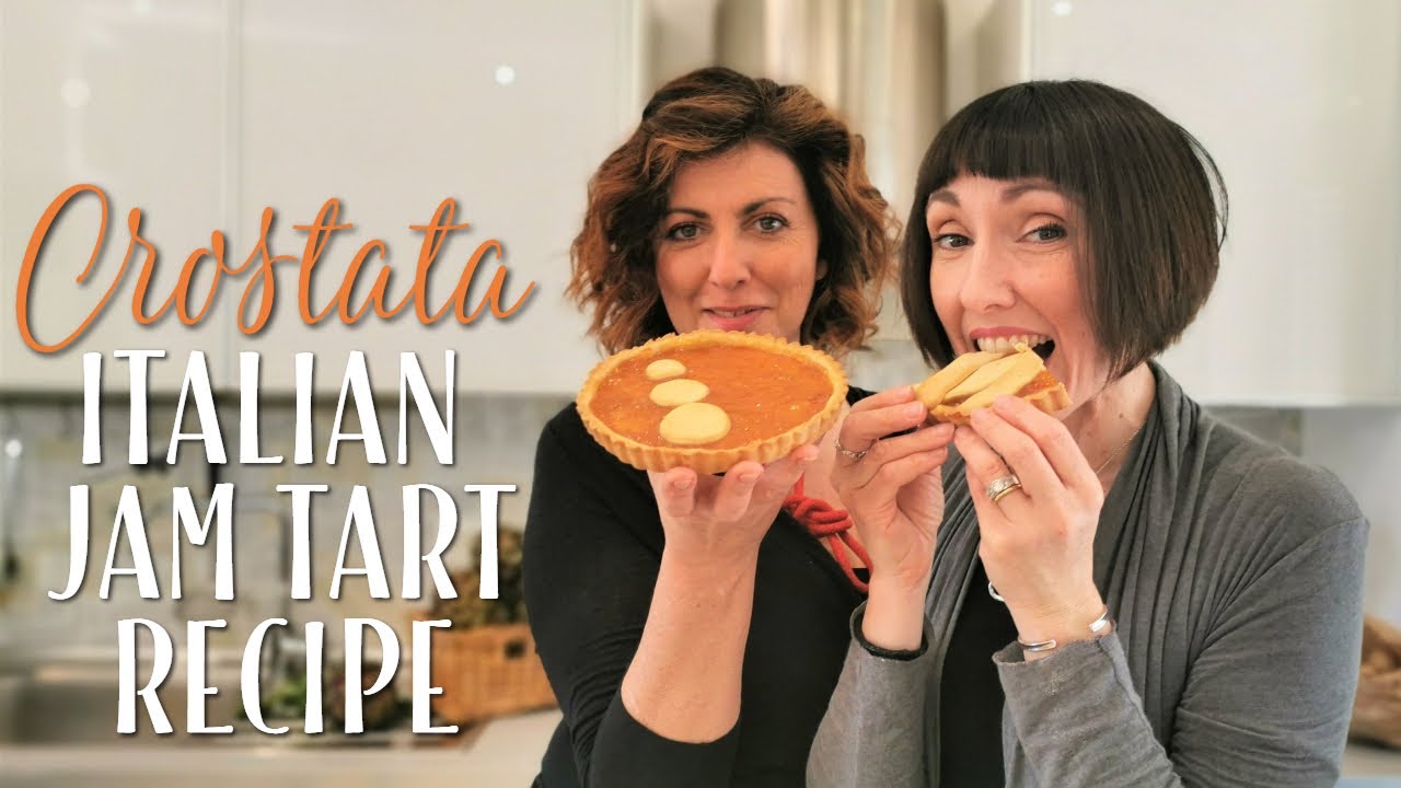 Crostata Italian Jam Tart Recipe - Foodie Sisters in Italy