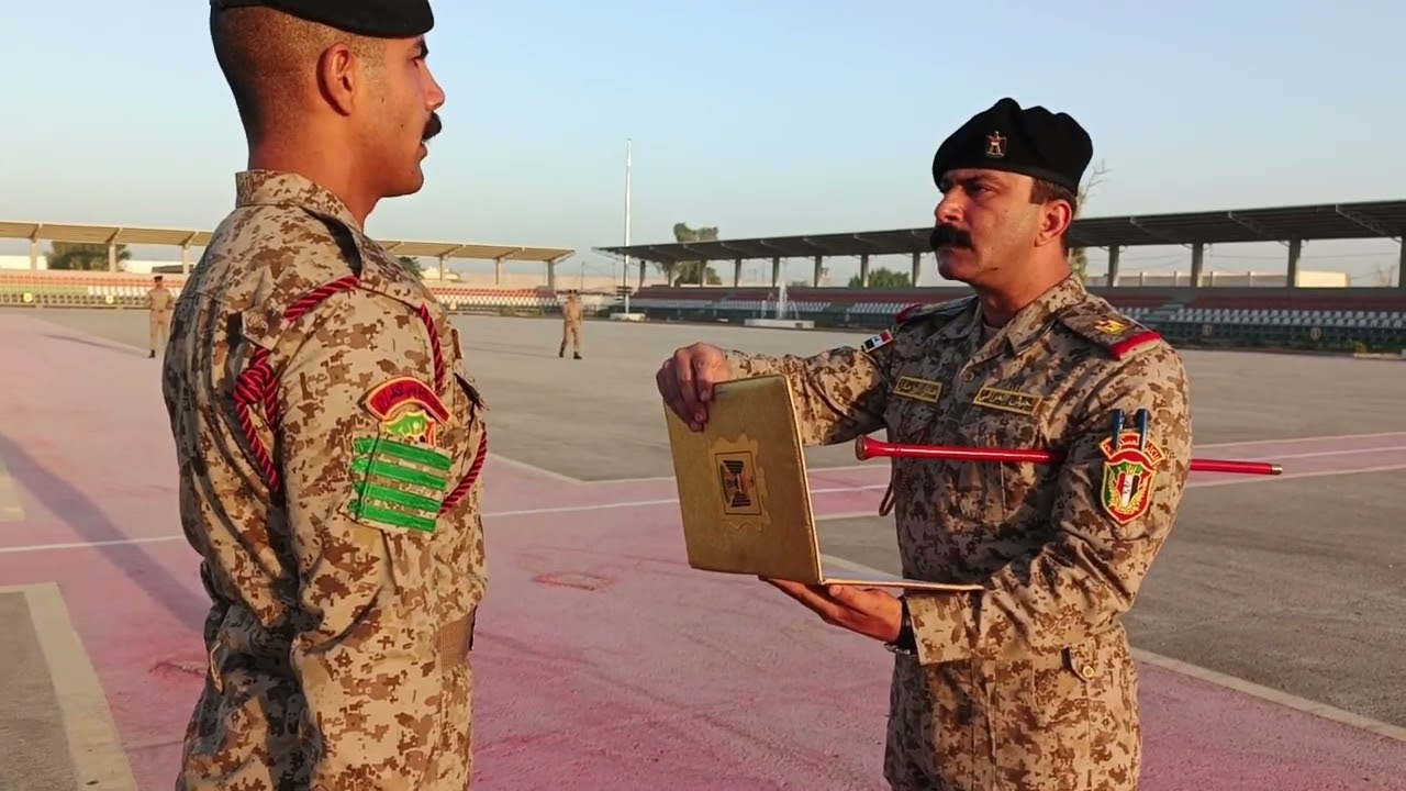 الكلية العسكرية تنفذ فعالية تقديم الموجود الصباحي بمستوى الفوج ترسيخًا للانضباط العسكري.