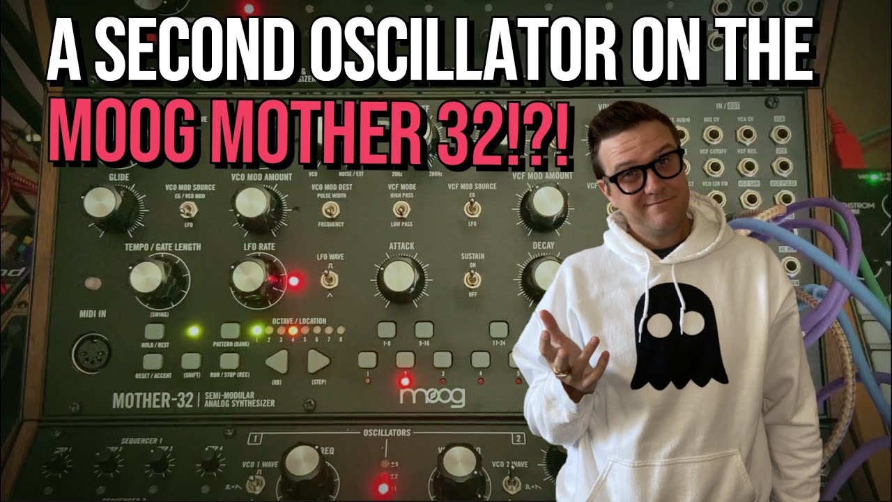How To Add an Extra Oscillator to the Moog Mother 32!