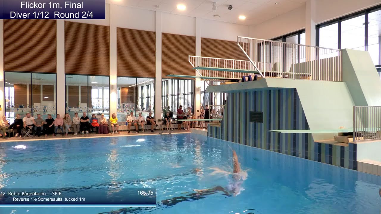 Live: Flickor 1m  Final - Junior SM 2026