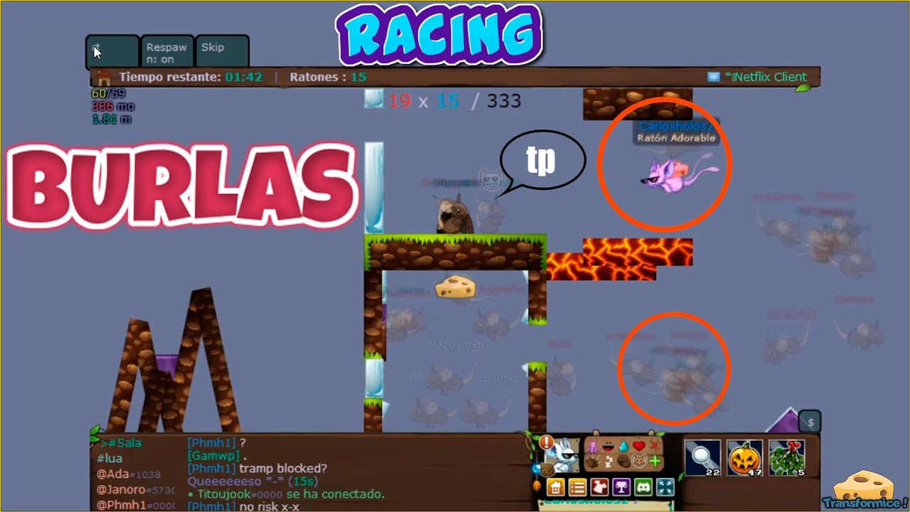 EPIC [BURLAS] Racing FIRST Gameplay #105 -TRANSFORMICE