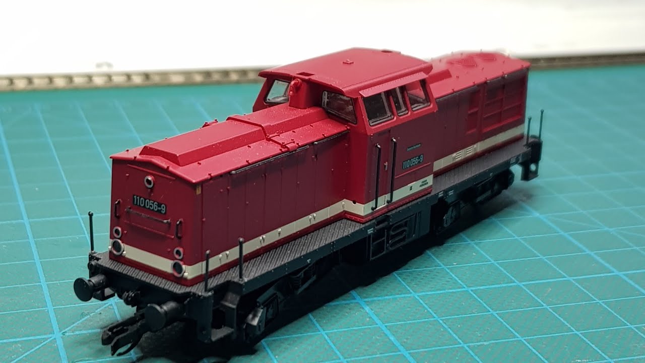Tillig BR 110 (TT) Soundeinbau 16Bit(Henning) mit Pufferspeicher Staco3a von Zimo