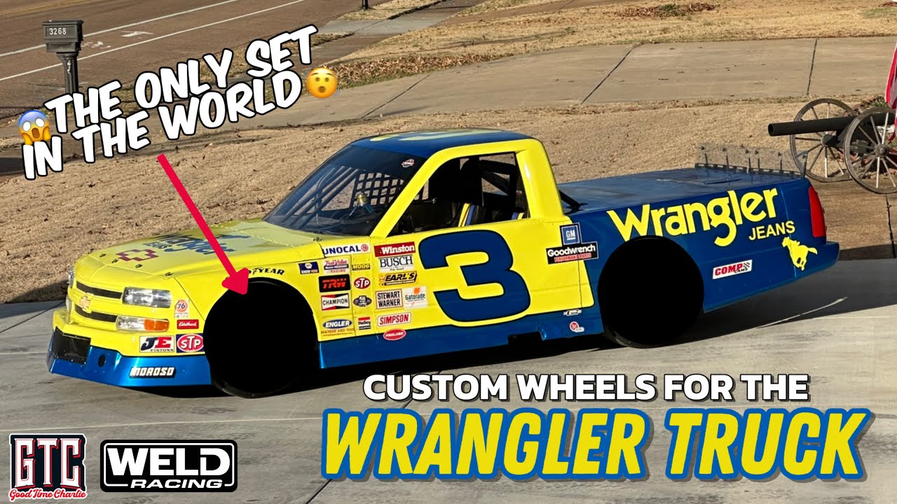 FIRST EVER WELD 3 PIECE NASCAR WHEELS