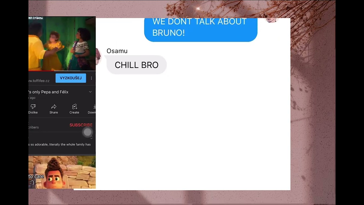 SakuAtsu as Pepa and Felix Madrigal |Pepa and Felix scenes|