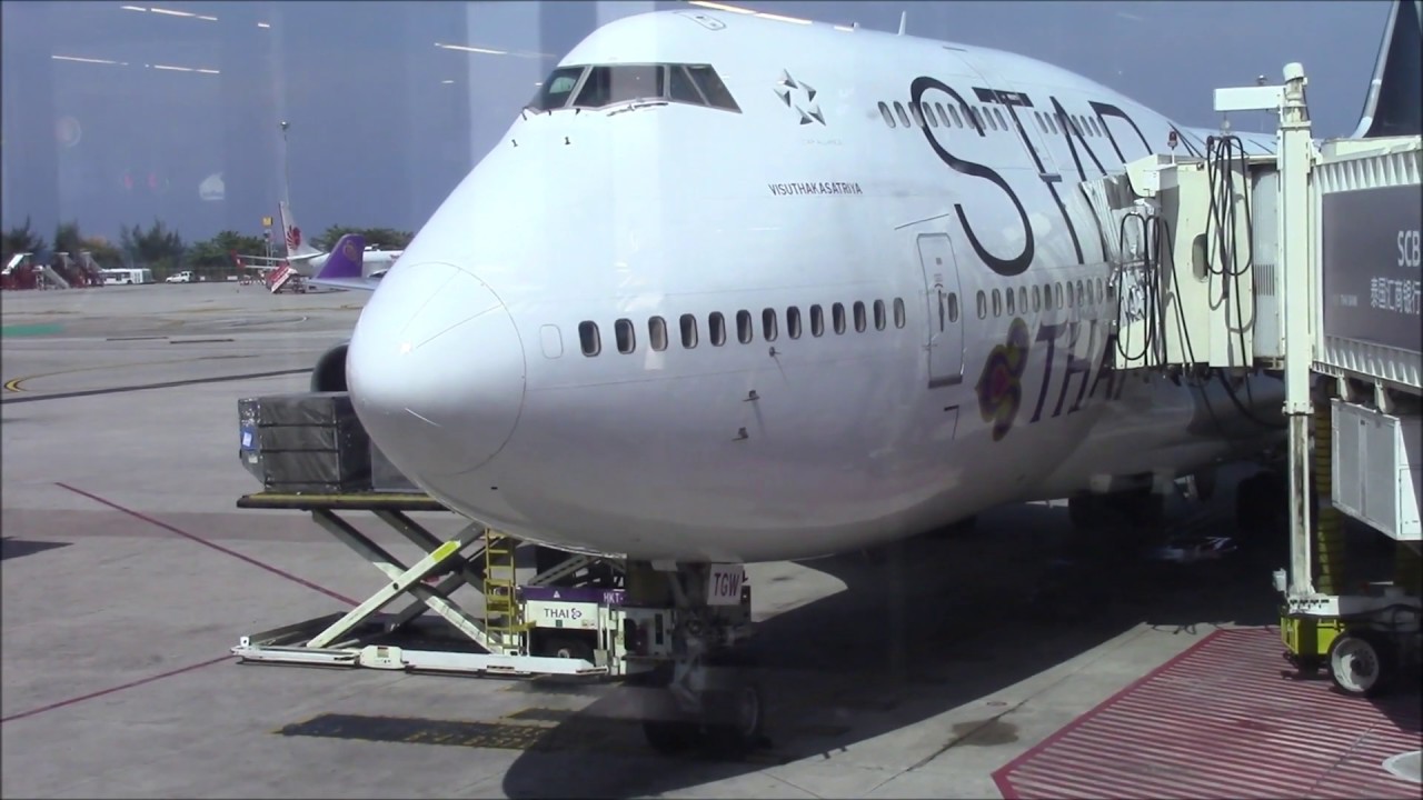 Thai Airways 747-400 [HS-TGW] - Bangkok [BKK] to Phuket [HKT]