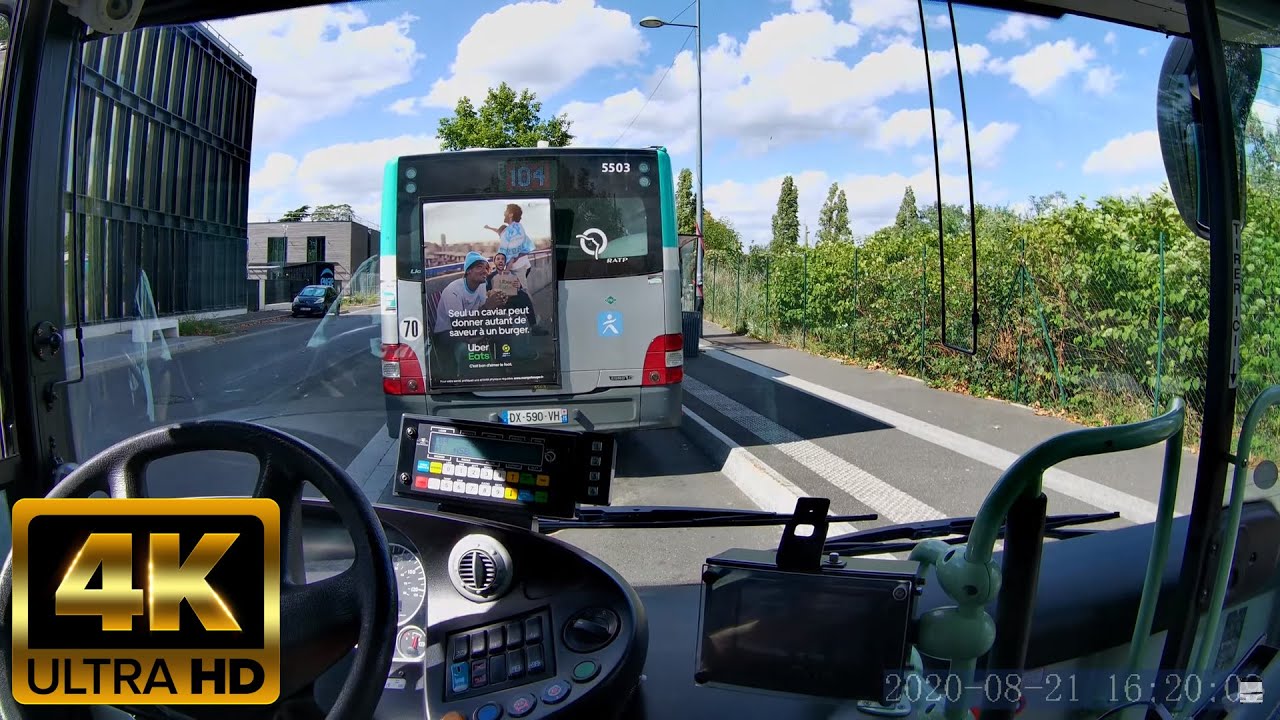 Bus 104 - 4K - Ateliers du RER Sucy - En bus cette fois