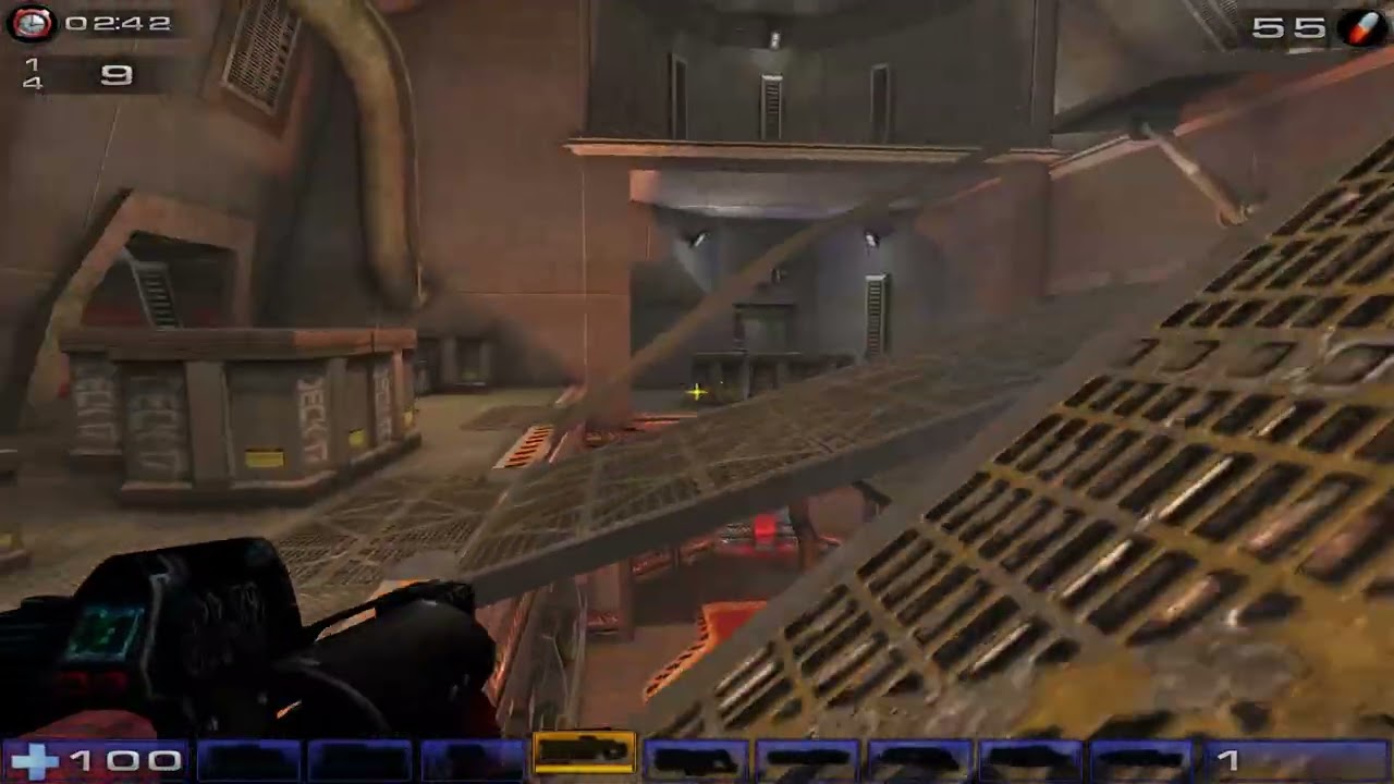 UT2004 | Deck17 | 1v1 Instagib | Decision in the last 7 seconds #598