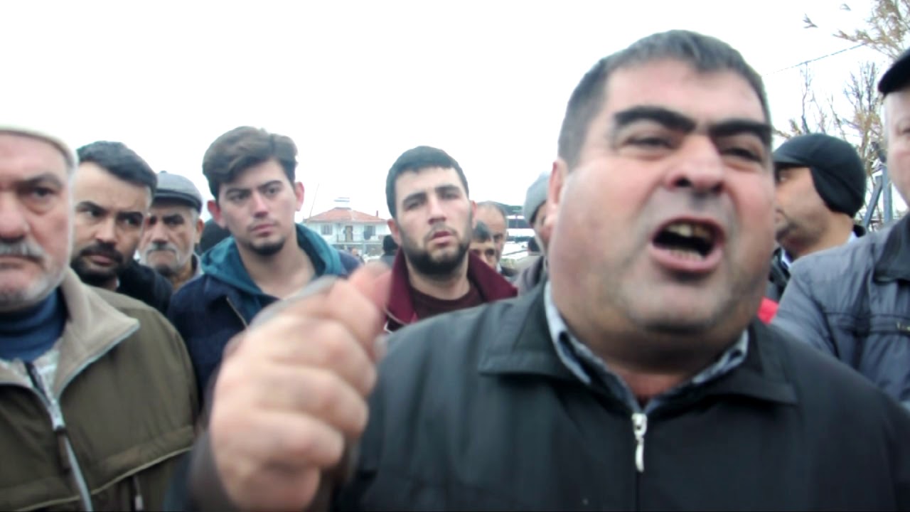 Avdan'lılar yol kapattı