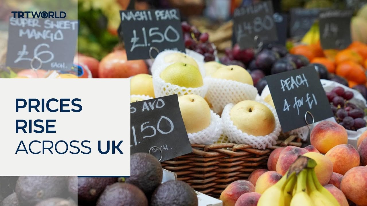 Supermarket prices in UK on the march as food inflation hits 4.4%