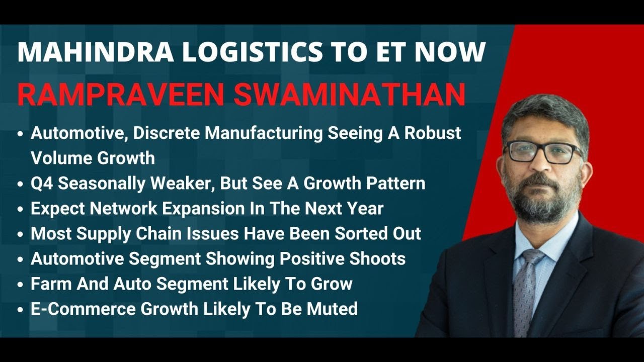 Rampraveen Swaminathan speaks with @ETNow on how business is transpiring in current market scenario