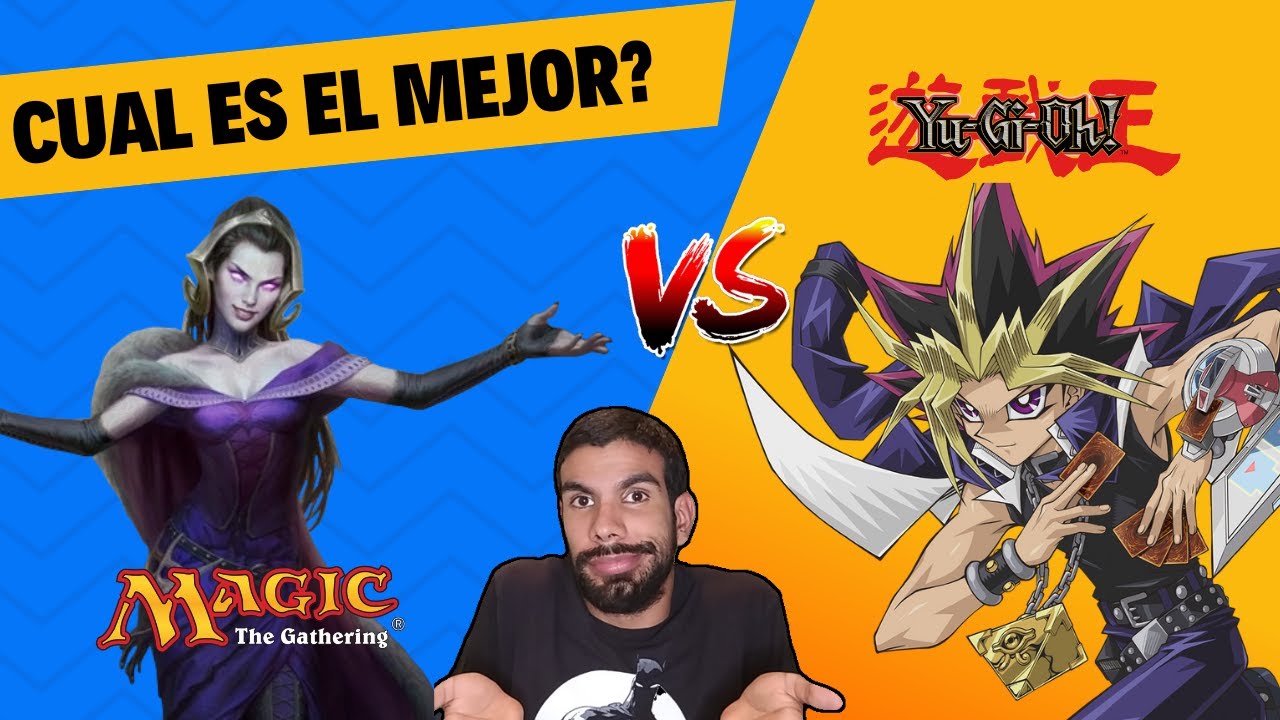 Magic vs  Yu Gi Oh  ¿Cuál es el MEJOR JUEGO de CARTAS? 🔥