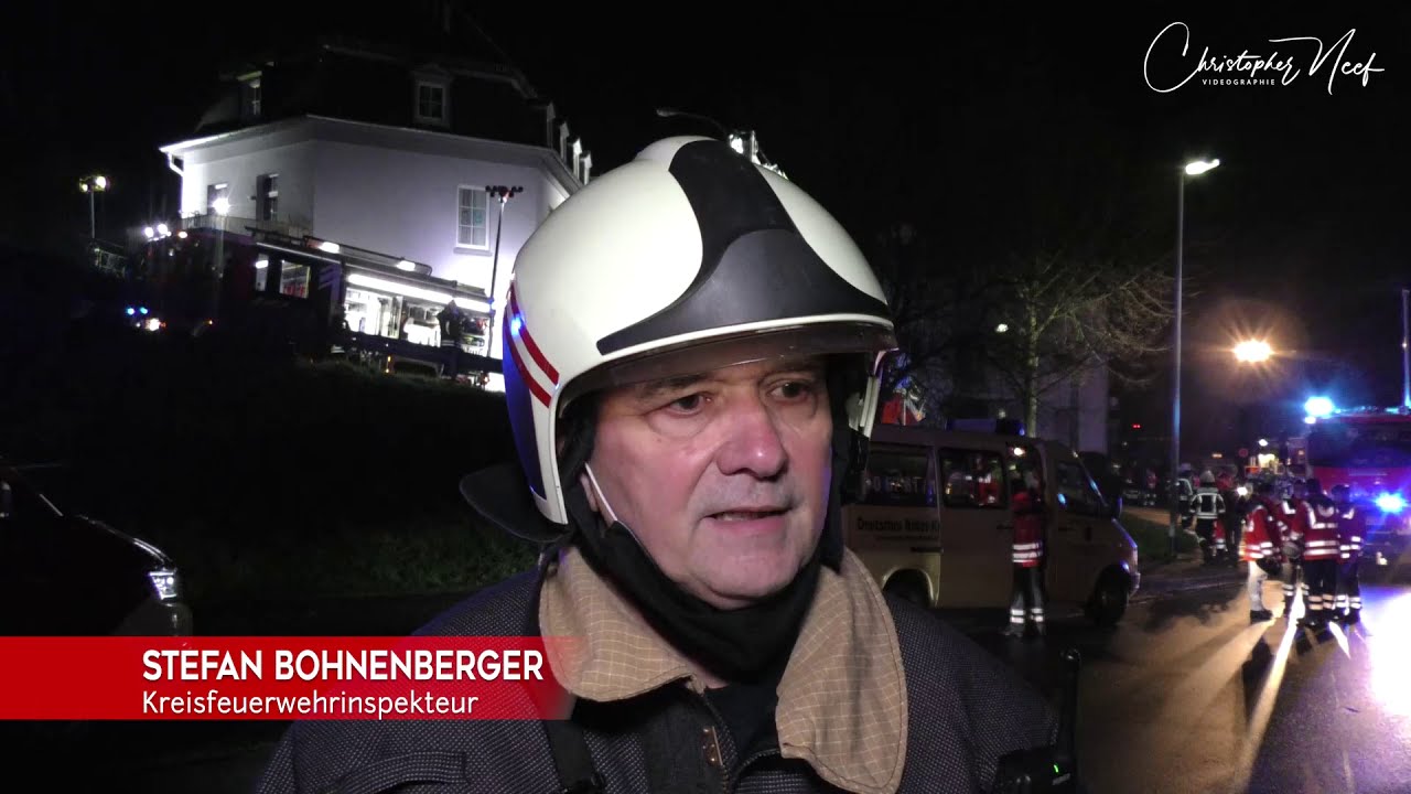 Gebäudebrand in Boppard - 01.01.2021